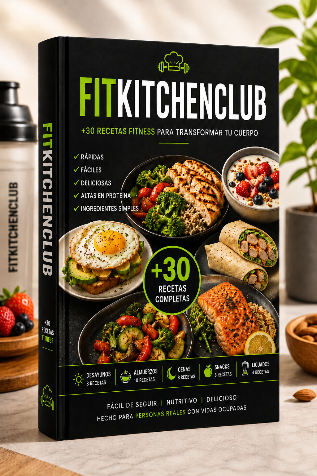 ¡Tu libro Digital FITKITCHENCLUB! 💪🍲