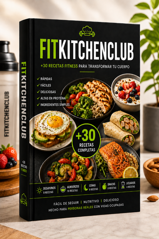 ¡Tu libro Digital FITKITCHENCLUB! 💪🍲